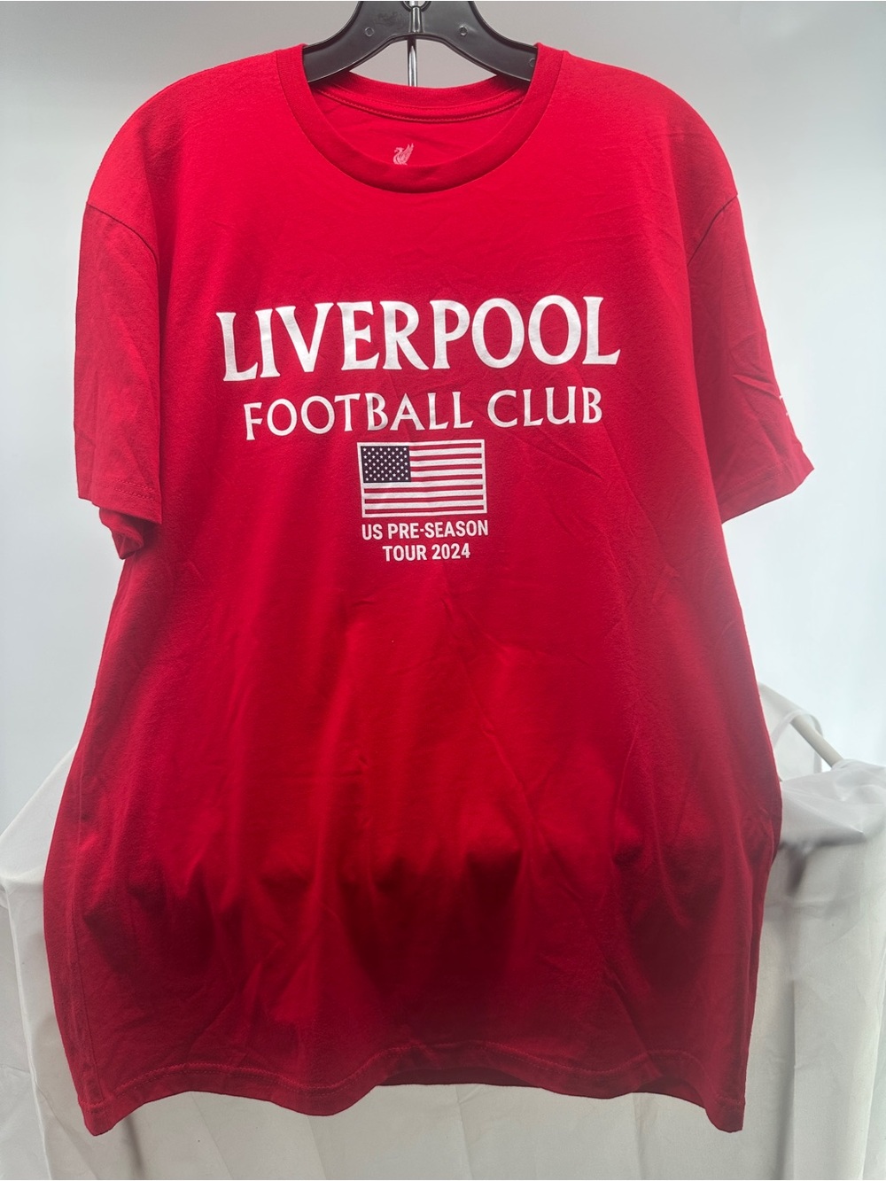 NWT Liverpool 24 US TOUR red tshirt